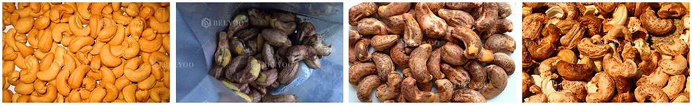 High efficiency cashew nut machine automatic manual cashew sheller processing line cashew nut processing plant