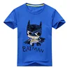 Baby Cotton Batman Print Clothes Boy Cartoon T-Shirt Girl Summer T Shirt Children Short Sleeve Tee Tops For Kids