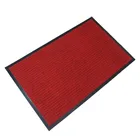 Polyester Surface Absorb Water With PVC Backing Ribbed Mat For Home