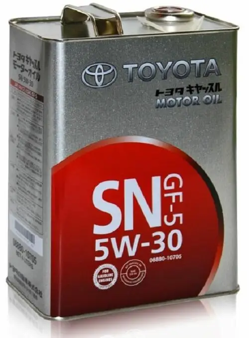 toyota 5w30 sn toyota 5w30 sn