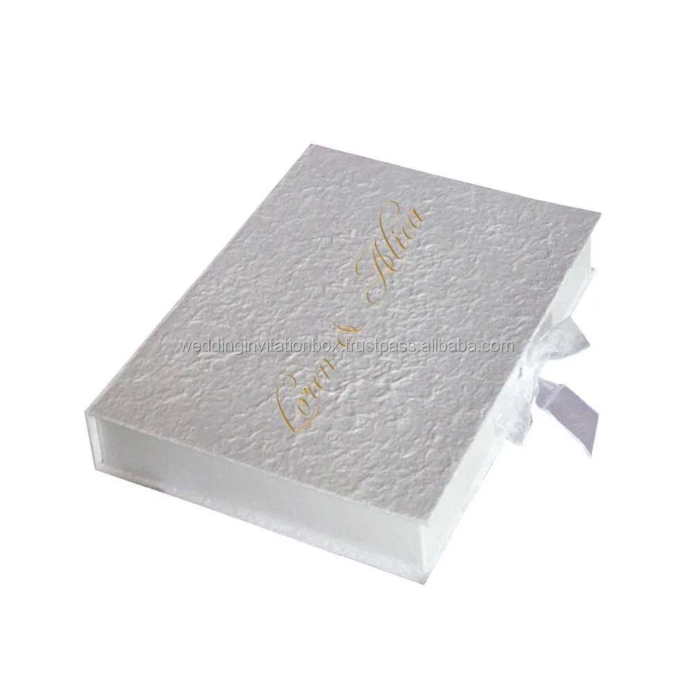 thailand ribbon box white