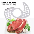 Replacement Meat Cutting Blades LFGB Certificated Meat Slicer Parts Of Meat Grinder