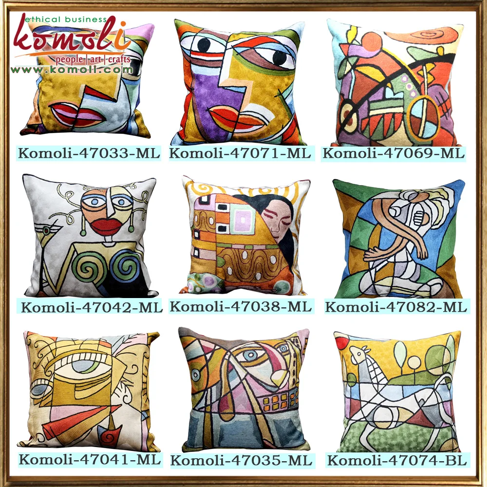 embroidery cushion cover  (1)