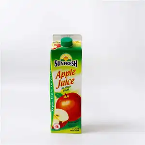 wholesale singapore food 1l pure apple juice no added sugar