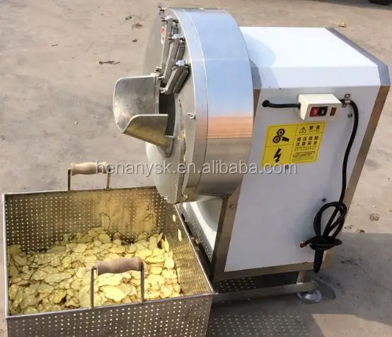 High Efficiency Good Quality Small Ginger Slicer Slicing Machine For Factory