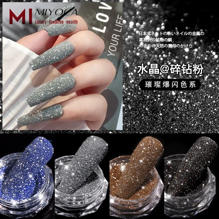 Miyoca Gel Luxury Setting Powder Halal Polish Art Stickers 2020 Glitter Powder Bling Bling Nail Poudre De Paillettes
Miyoca Gel Luxury Setting Powder Halal Polish Art Stickers 2020 Glitter Powder Bling Bling Nail Poudre De Paillettes