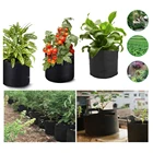 Pot Flower Fabric Grow Pot UDWELLS Garden Hydroponics Thick 7 10 12 15 Gallon Felt Fabric Pot Flower Grow Bags