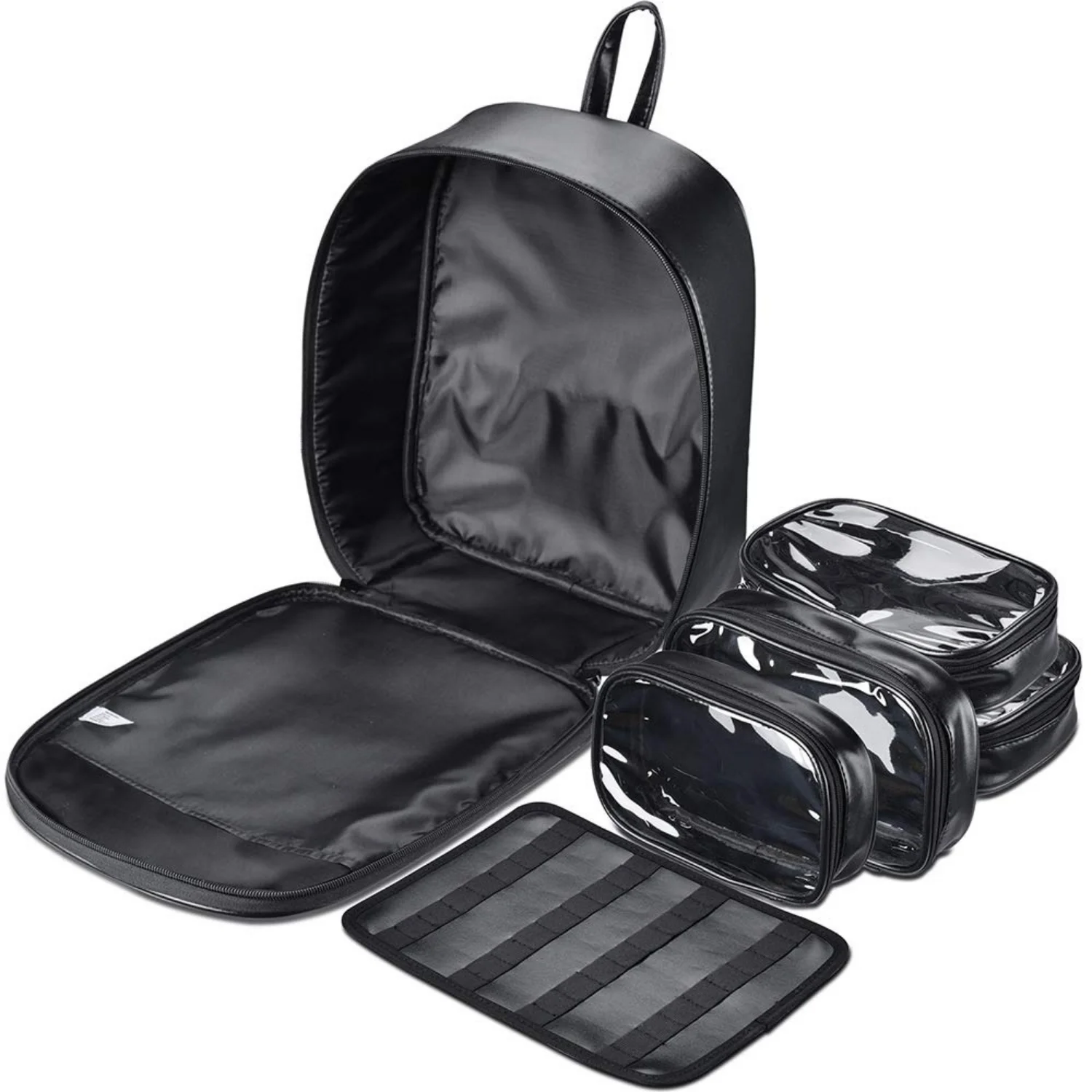 Professional Makeup Artist Backpack Cosmetic Storage Shoulder Bag Travel Organizer with Clear Storage Pouch
Professional Makeup Artist Backpack Cosmetic Storage Shoulder Bag Travel Organizer with Clear Storage Pouch