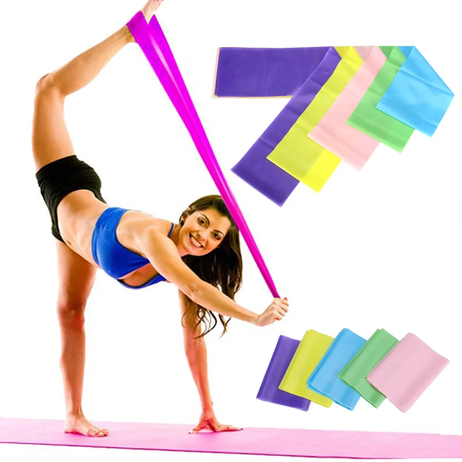 Exercise Bands for Working Out, Skin-Friendly Elastic Resistance Bands Set with 5 colors for Yoga Dance Body building, Red, pink, blue, green, and purple
Exercise Bands for Working Out, Skin-Friendly Elastic Resistance Bands Set with 5 colors for Yoga Dance Body building, Red, pink, blue, green, and purple