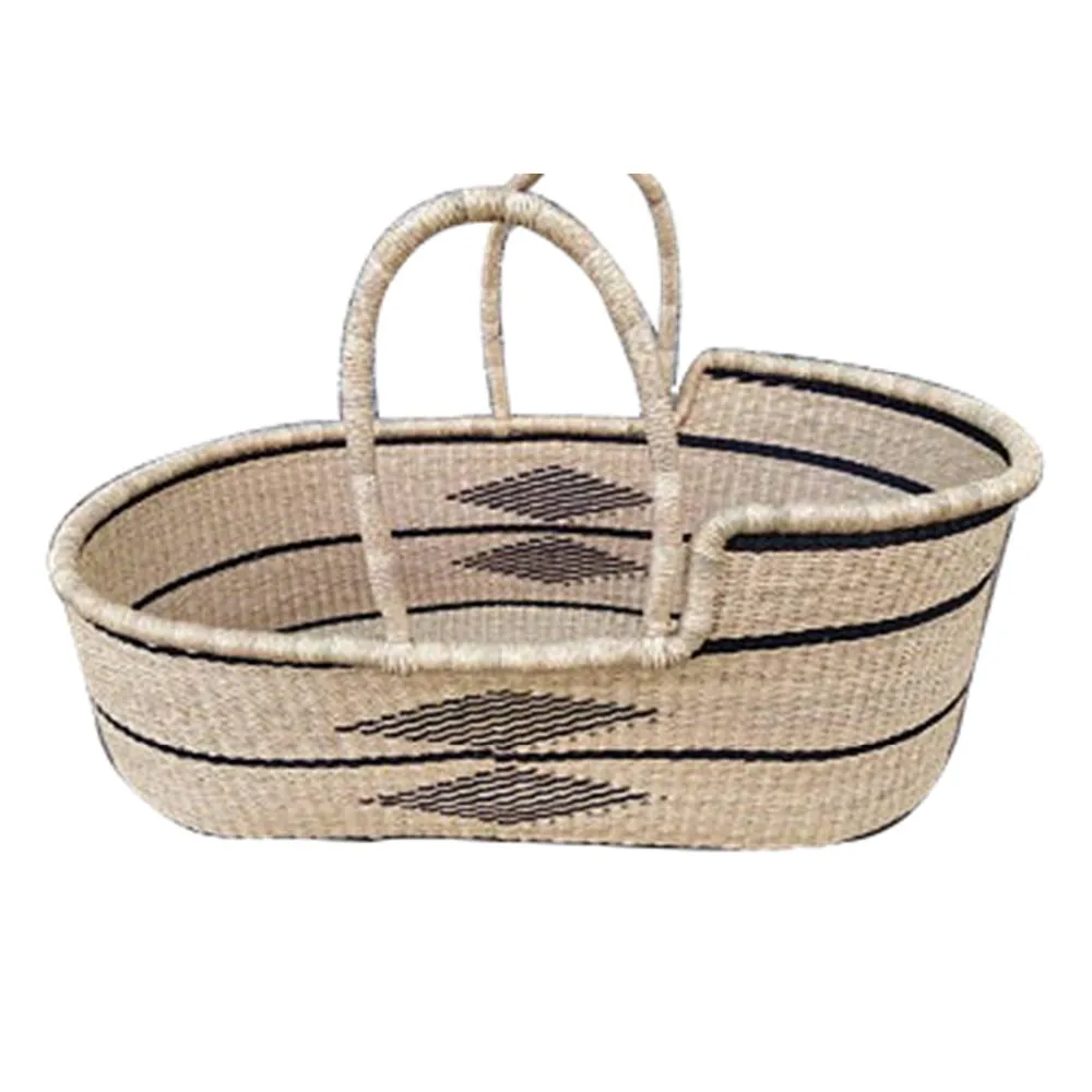 exclusive rattan seagrass baby gift baskets baby moses basket