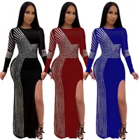 2020 New design o neck high waist slip long lady elegant occasion evening sequin party dress FM-CY8303
2020 New design o neck high waist slip long lady elegant occasion evening sequin party dress FM-CY8303