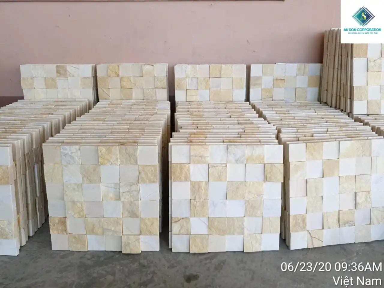 CHEAPEST PRICE MOSAIC TYPE WALL PANEL FROM VIET NAM