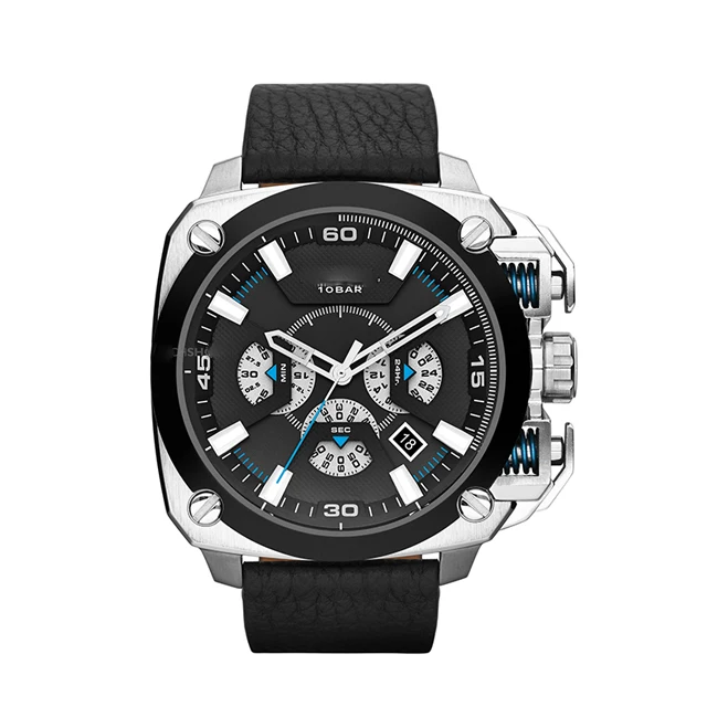 High quality men's round large dial quartz stainless steel watches original wholesale men's DZ watches
High quality men's round large dial quartz stainless steel watches original wholesale men's DZ watches
