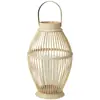 Bamboo lantern candle frame from Vietnam/ Natural rattan bamboo floor table small lamp