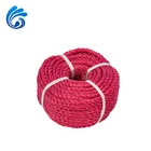 white color plastic pp twine rope with high strength