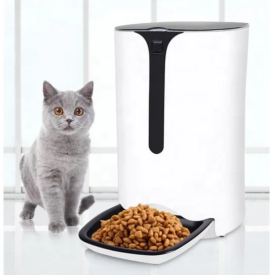 Automatic Pet Feeder With Voice Recording Pet Dog Cat Food Dispenser Dog Food Feeder, White
Automatic Pet Feeder With Voice Recording Pet Dog Cat Food Dispenser Dog Food Feeder, White