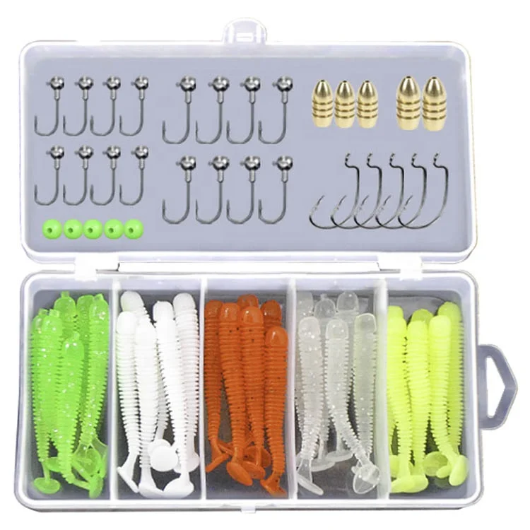 Beginner-D Professional Factory direct sale combo plastic fishing lure set, Chooseable
Beginner-D Professional Factory direct sale combo plastic fishing lure set, Chooseable
