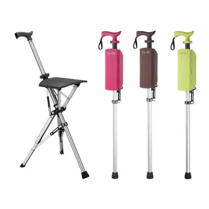 Original New Step2Gold Ta-Da Tada Chair Folding Foldable Chair & Cane Stick for elderly Adult
Original New Step2Gold Ta-Da Tada Chair Folding Foldable Chair & Cane Stick for elderly Adult