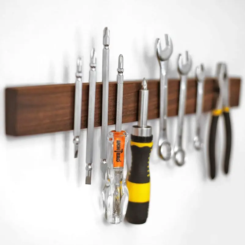 16 Inch Eco Friendly Kitchen Wood Magnetic Knife Holder Magnetic Knife Strip, Multi Purpose Home Tool
16 Inch Eco Friendly Kitchen Wood Magnetic Knife Holder Magnetic Knife Strip, Multi Purpose Home Tool