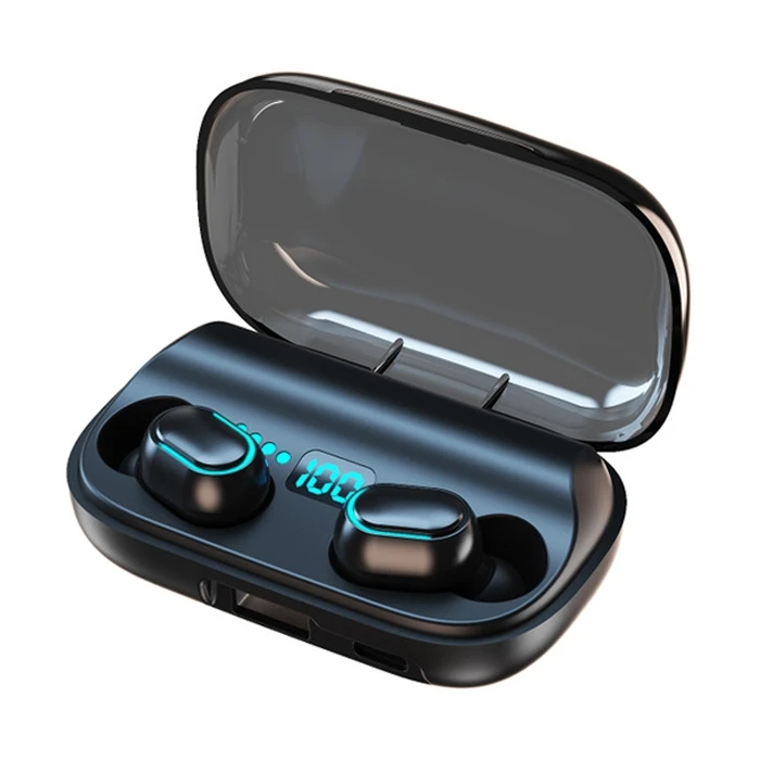 Wireless Earphone with Magnetic Attraction Charging Box LED Intelligent Digital Display Earphone Headset
Wireless Earphone with Magnetic Attraction Charging Box LED Intelligent Digital Display Earphone Headset