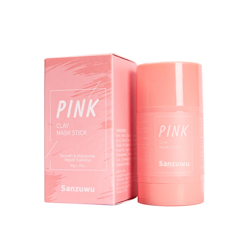 New Products 2022 Facial Cleaning Stick Face Skin Care Purifying Clay Mud Solid Stick Pink Clay Mask Stick
New Products 2022 Facial Cleaning Stick Face Skin Care Purifying Clay Mud Solid Stick Pink Clay Mask Stick