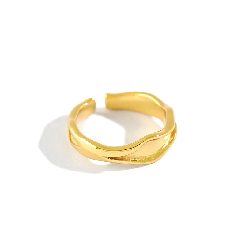H-R847 Christian Gifts Pure Silver With Irregular Concave Convex Opening For Female Versatile Student Ring
H-R847 Christian Gifts Pure Silver With Irregular Concave Convex Opening For Female Versatile Student Ring
