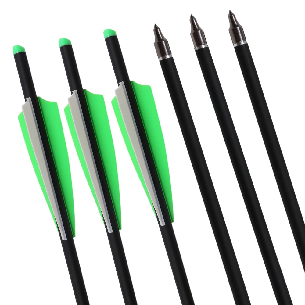 20/22 Inch Carbon Crossbow Arrows Diameter 8.8mm carbon hunting arrows for crossbow, As picture
20/22 Inch Carbon Crossbow Arrows Diameter 8.8mm carbon hunting arrows for crossbow, As picture