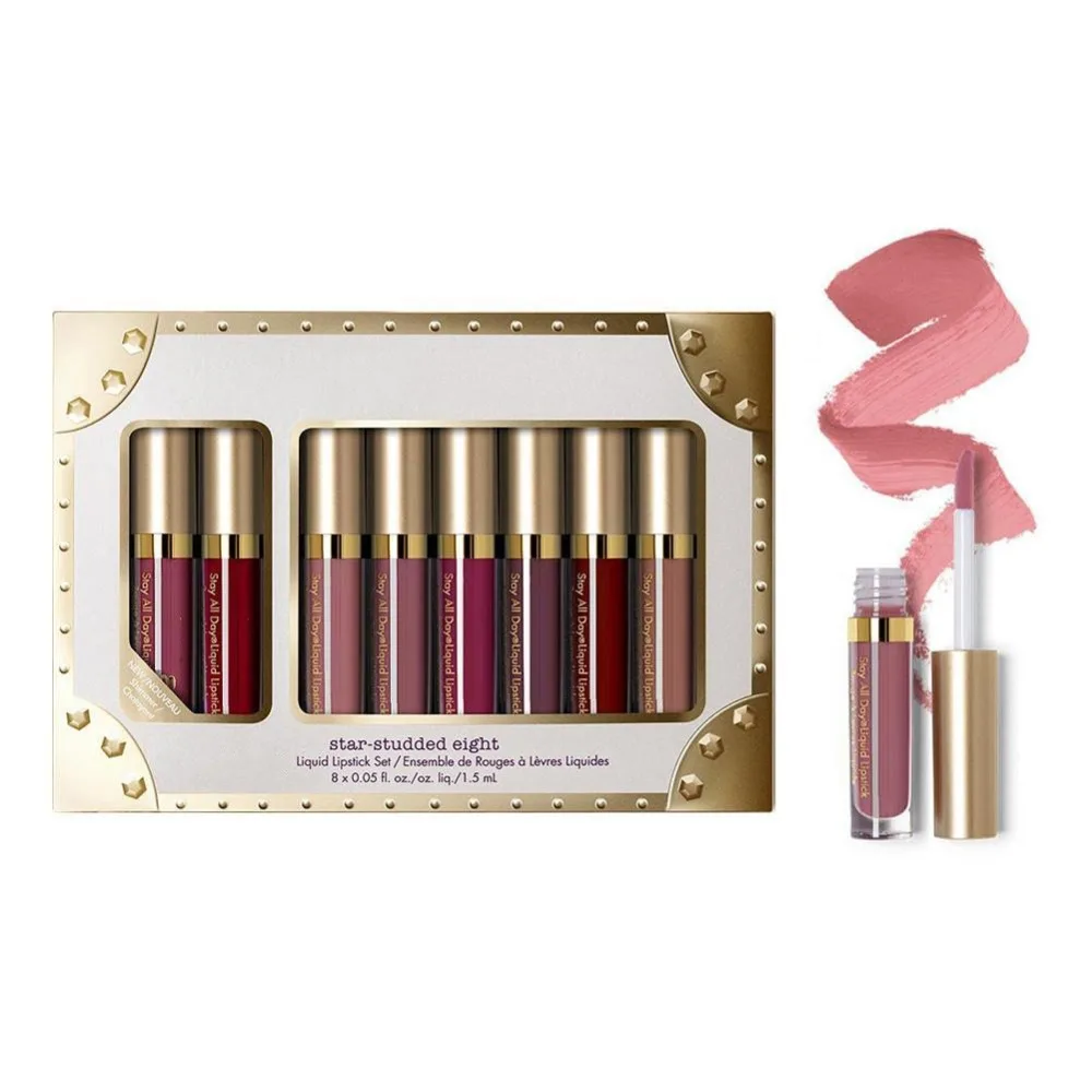 Liquid Matte 8Pcs Lipstick Set Waterproof Makeup Lip Gloss Comfortable Long-lasting Lipgloss Kit Cosmetics
Liquid Matte 8Pcs Lipstick Set Waterproof Makeup Lip Gloss Comfortable Long-lasting Lipgloss Kit Cosmetics