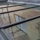 high quality toughened tempered thermal laminated glass flat framing ceiling skylight roof house dome awning wall manufacturer