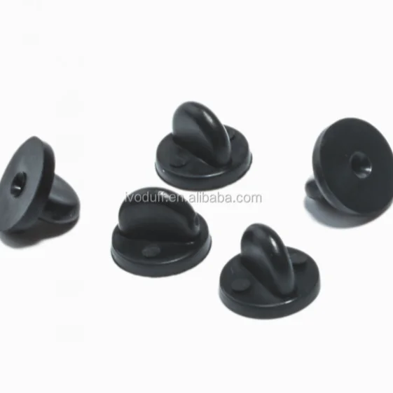 High Quality Black PVC Rubber Pin Back Rubber Lapel Hat Tie Tac Tack Pin Back Holder Clasp
High Quality Black PVC Rubber Pin Back Rubber Lapel Hat Tie Tac Tack Pin Back Holder Clasp