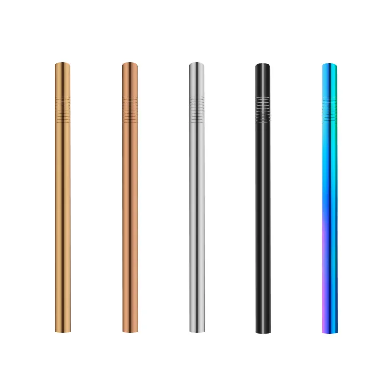 Factory Direct LOW MOQ Stainless Steel Metal Bubble Tea Drinking Straw, Customized
Factory Direct LOW MOQ Stainless Steel Metal Bubble Tea Drinking Straw, Customized