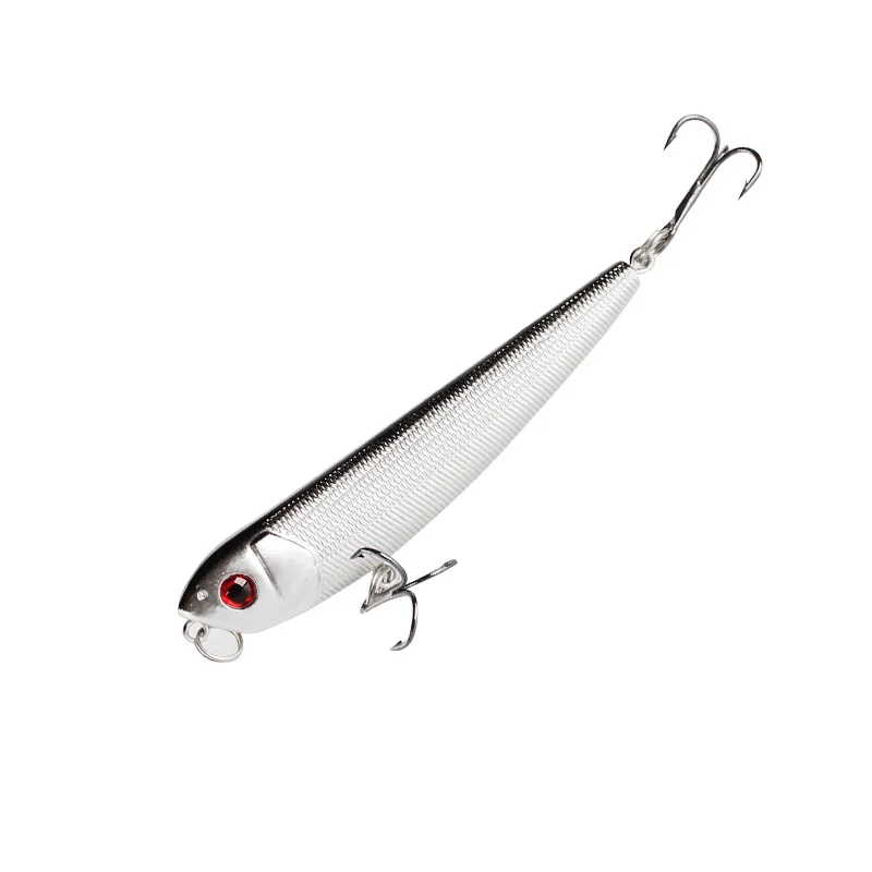 90mm 8.5g Free sample top water pencil bait saltwater fishing lures, 5 colors available
90mm 8.5g Free sample top water pencil bait saltwater fishing lures, 5 colors available