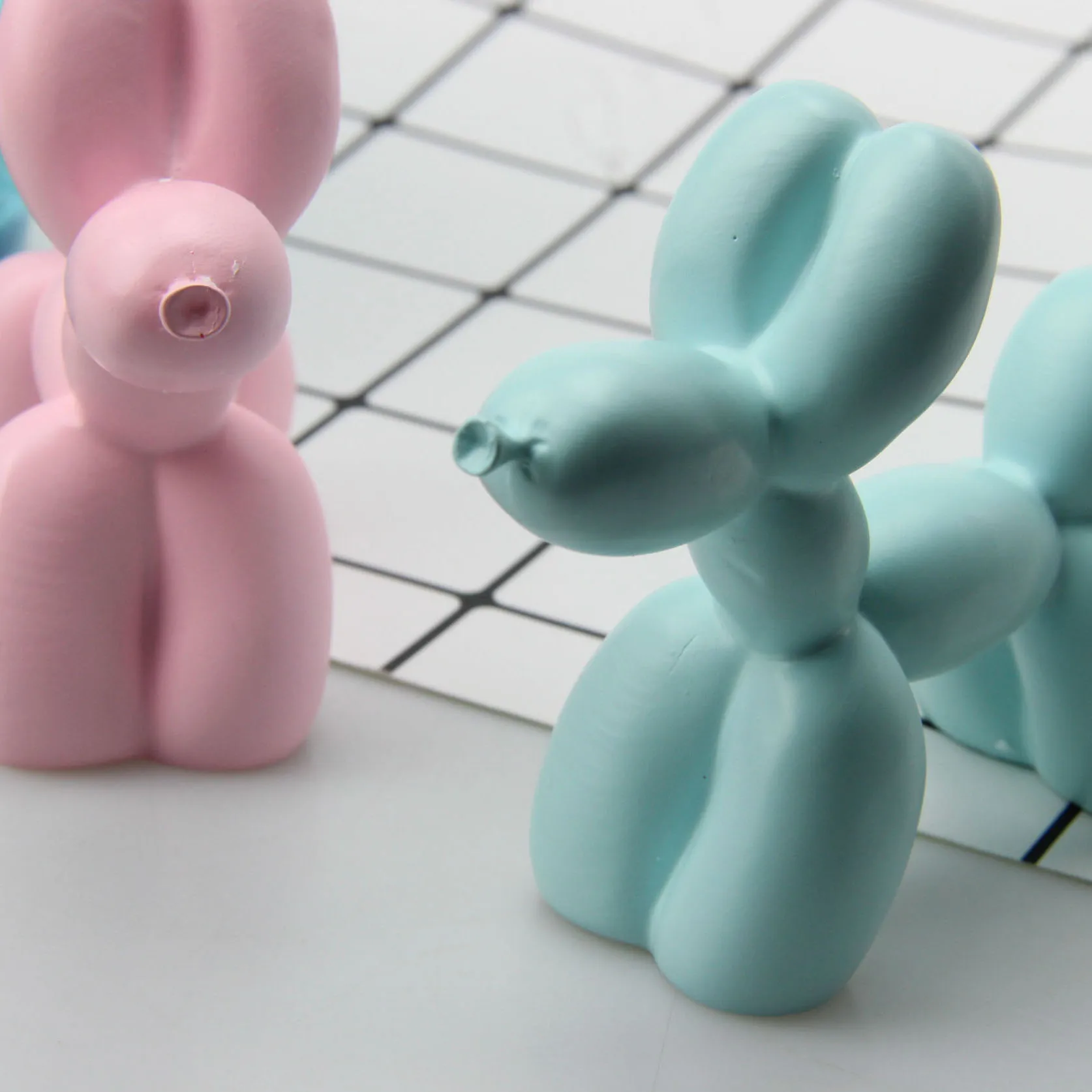 resin plating crafts balloon dog