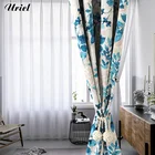 Woven Printed Beautiful Elegant Curtains For Hotel Living Room