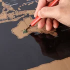 Scratch Map Custom Scratch Off Map Poster