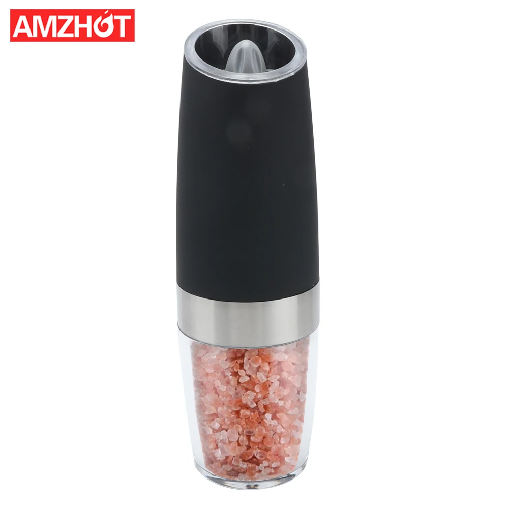 B02-0227 Automatic Electric Salt And Pepper Grinder With LED Light Kitchen Spice Grinder Set Salt Mill, Black
B02-0227 Automatic Electric Salt And Pepper Grinder With LED Light Kitchen Spice Grinder Set Salt Mill, Black