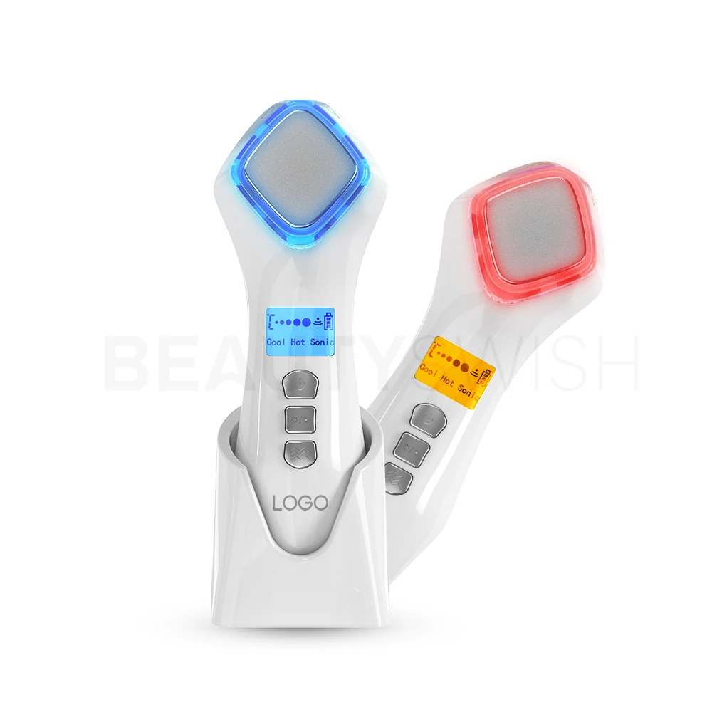 New Portable Galvanic Anti Wrinkle Face Lifting Massager Led Photon Light Therapy Hot Cold Face Massager, White,black
New Portable Galvanic Anti Wrinkle Face Lifting Massager Led Photon Light Therapy Hot Cold Face Massager, White,black