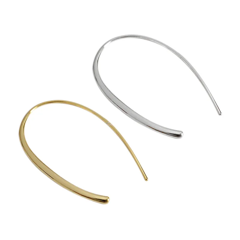 H-E627 Aniversaire Pure Silver Ins Simple Temperament Versatile U-Shaped Gold Plated For Women Earrings
H-E627 Aniversaire Pure Silver Ins Simple Temperament Versatile U-Shaped Gold Plated For Women Earrings