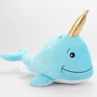Cartoon Kids plush baby animal shaped shark pillow