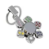 Upgraded Metal Fidget Spinner With Key Ring Key Chain