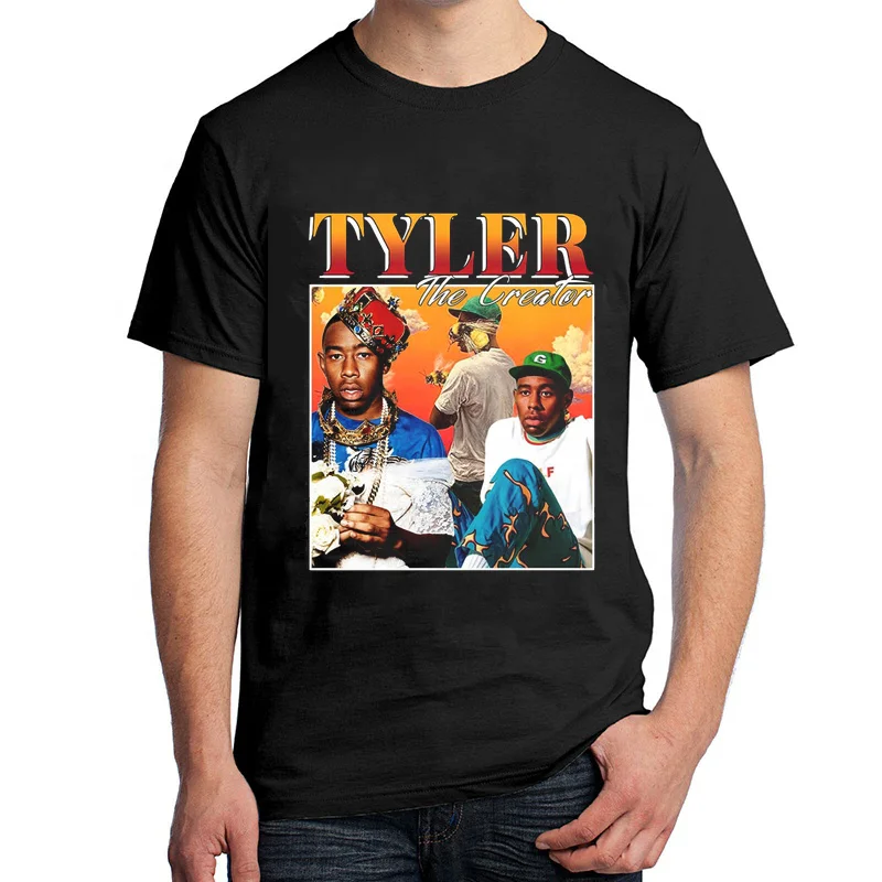 Men T-Shirt Cotton Tyler The Creator Printed Tee Shirts Summer Men Cotton Short Sleeve Casual Men T-Shirt
Men T-Shirt Cotton Tyler The Creator Printed Tee Shirts Summer Men Cotton Short Sleeve Casual Men T-Shirt
