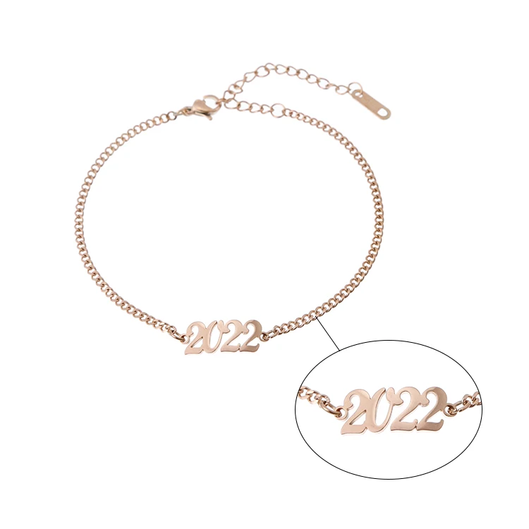 2022 Personalized Stainless Steel 26 Alphabet Letters Rose Gold Steel Name Anklet Chain For Women
2022 Personalized Stainless Steel 26 Alphabet Letters Rose Gold Steel Name Anklet Chain For Women