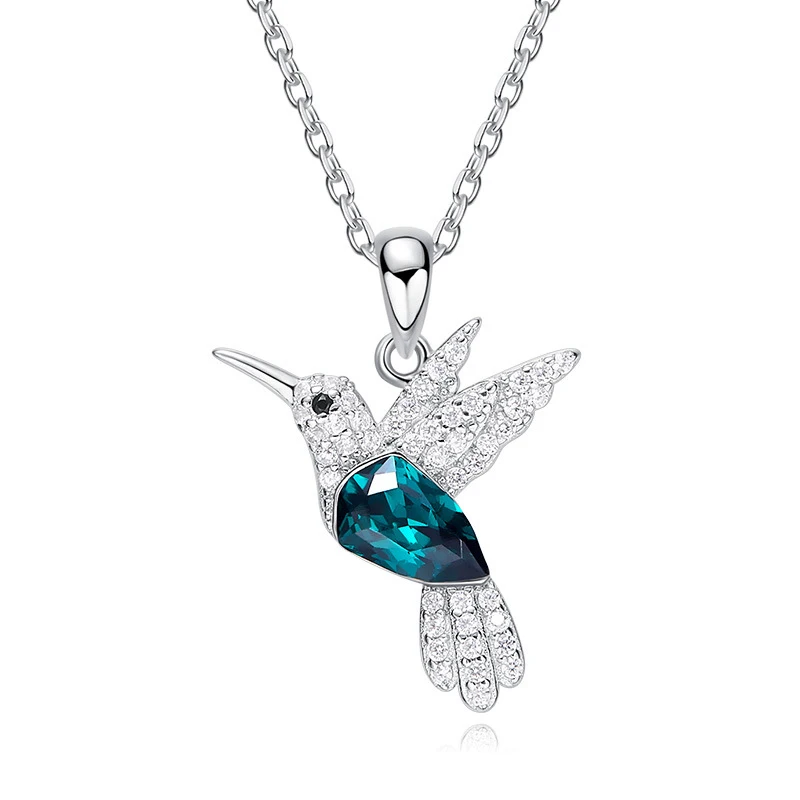 High Quality Fashion Trendy Jewelry 925 Sliver Bird Pendant Valentine's day Gift Necklaces Valentines Necklaces, White 
High Quality Fashion Trendy Jewelry 925 Sliver Bird Pendant Valentine's day Gift Necklaces Valentines Necklaces, White