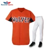 Latest Style Men Sports Wear Baseball Uniform Top Ten Product Custom Breathable Baseball Uniform