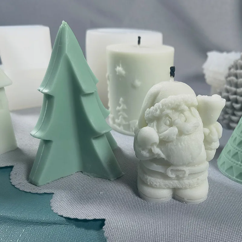 J162 DIY 3D Christmas Tree Candle Making Mold Handmade Scented Candle Mould Christmas Gifts Silicone Candle Mold, White
J162 DIY 3D Christmas Tree Candle Making Mold Handmade Scented Candle Mould Christmas Gifts Silicone Candle Mold, White