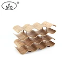 Wooden beech Crafts for Wine Holder Wine Rack Wine Storage Gift