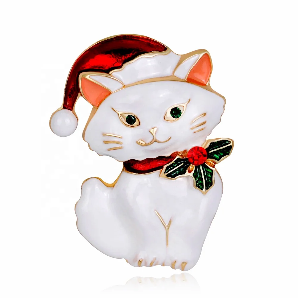 XILIANGFEIZI 2021 New Hot Selling Korean Retro Wholesale Custom Enamel Cute Christmas Animal Cat Brooches, Black white
XILIANGFEIZI 2021 New Hot Selling Korean Retro Wholesale Custom Enamel Cute Christmas Animal Cat Brooches, Black white