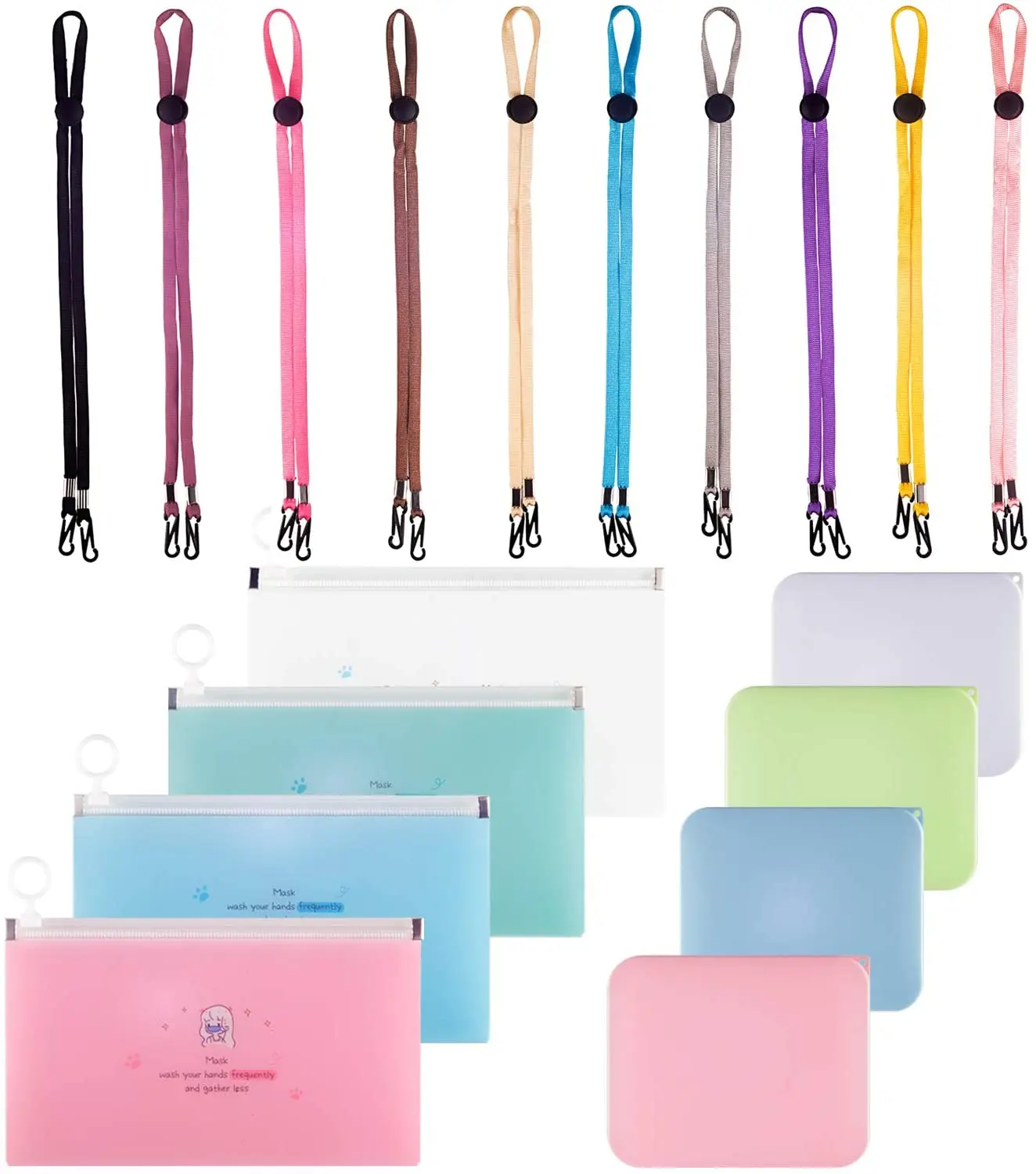Portable Clear PVC Masked keeper storage clip case plastic masque holder maskes folder mascara foldable card, Purple/white/white/sky blue
Portable Clear PVC Masked keeper storage clip case plastic masque holder maskes folder mascara foldable card, Purple/white/white/sky blue