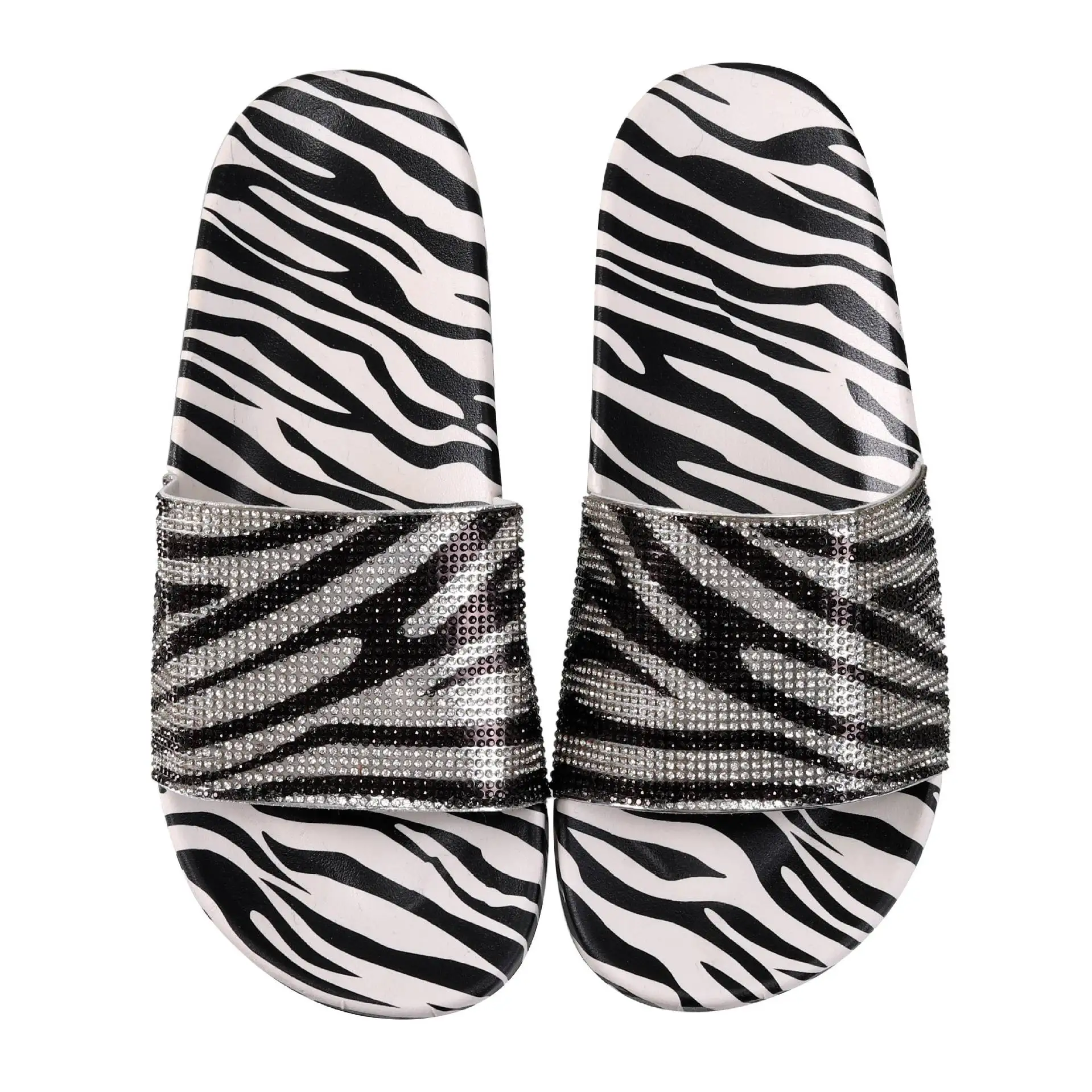 Wholesale Leopard Print Zebra Print Snake Print Rhinestone Women's Indoor outdoor Flat Slippers
Wholesale Leopard Print Zebra Print Snake Print Rhinestone Women's Indoor outdoor Flat Slippers