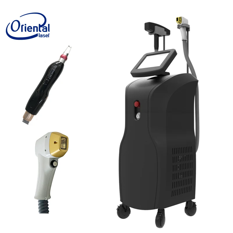 Factory price nd yag laser tattoo removal and Diode laser hair removal vertical beauty machine
Factory price nd yag laser tattoo removal and Diode laser hair removal vertical beauty machine